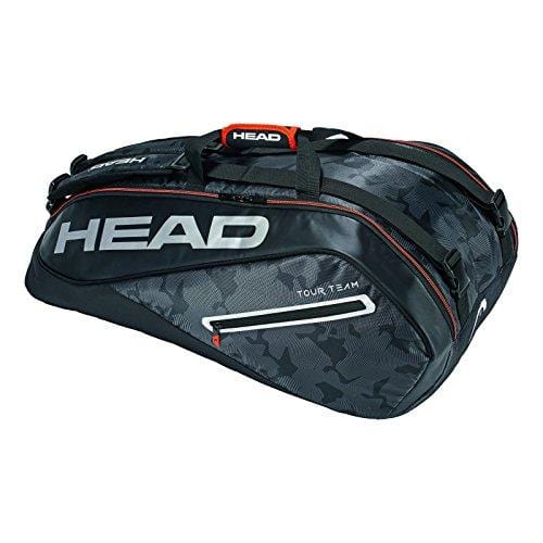 HEAD  Tour Team 9R Supercombi Tennis Bag Black/Silver