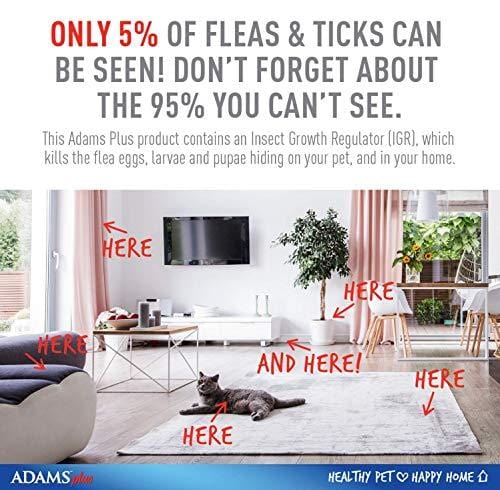 Adams Plus Flea and Tick Shampoo with Precor, 12 Ounce