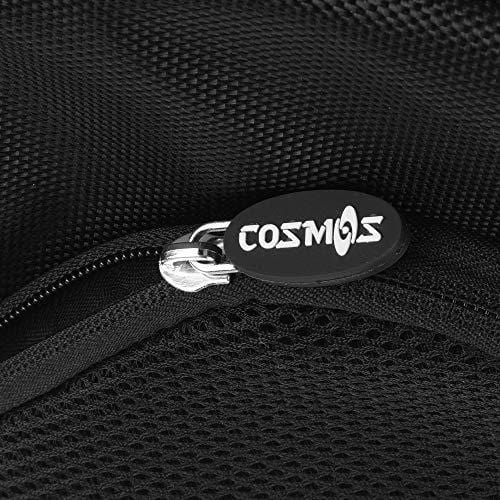 CM Cosmos Table Tennis Racket Case Cover Ping Pong Paddle Carry Bag with Ball Storage Pocket