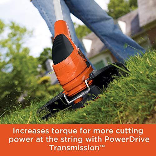 BLACK+DECKER 3-in-1 Lawn Mower, String Trimmer and Edger, 12-Inch  (MTC220)