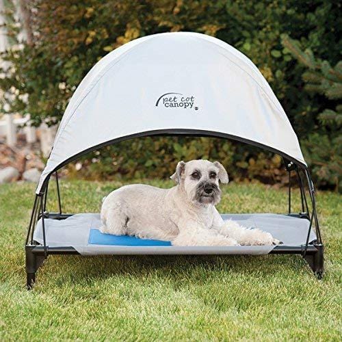 K&H Pet Products Pet Cot Canopy Medium Gray 25" x 32"