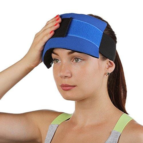 Reusable Gel Ice Pack for Injuries with Strap by Kinetic Labs | Hot Cold Gel Pack Wrap for Pain Relief | Best Ice Wrap for Elbow Ankle Knee Wrist Leg Shoulder Neck Arm Thigh Feet Headaches Surgery