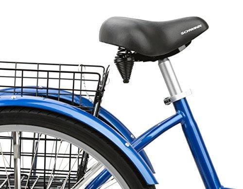 Schwinn Meridian Full Size Adult Tricycle 26 wheel size Bike Trike, blue