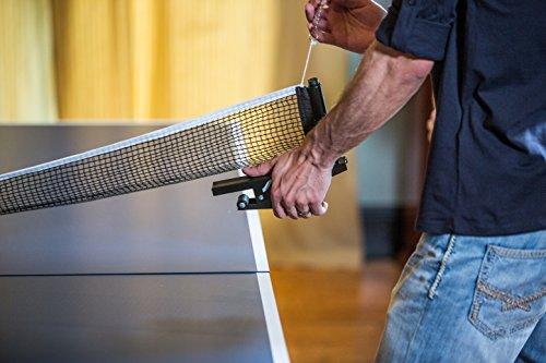 STIGA Advantage Competition-Ready Indoor Table Tennis Table 95% Preassembled Out of the Box with Easy Attach and Remove Net