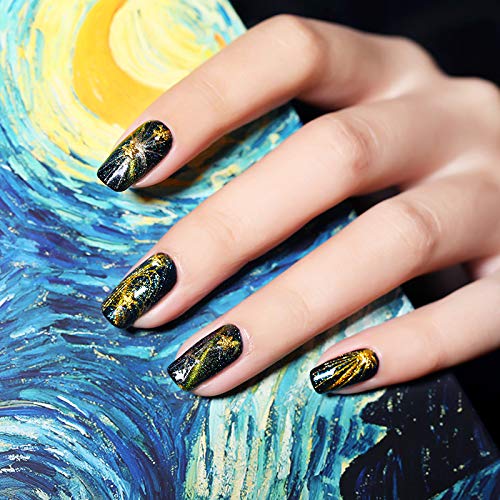 BORN PRETTY 10 Boxes Glittery Drawing Gel Polish Nail Art Pull Line Gel Thick Elastic Paint Gel 5ml/box