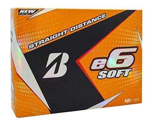 BRIDGESTONE GOLF e6 SOFT Golf Balls, White, Soft (Dozen Golf Balls) [product _type] Bridgestone Golf - Ultra Pickleball - The Pickleball Paddle MegaStore