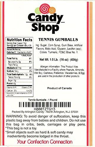 Candy Shop Tennis Gumballs - 1 Pound [product _type] Ultra Pickleball - Ultra Pickleball - The Pickleball Paddle MegaStore