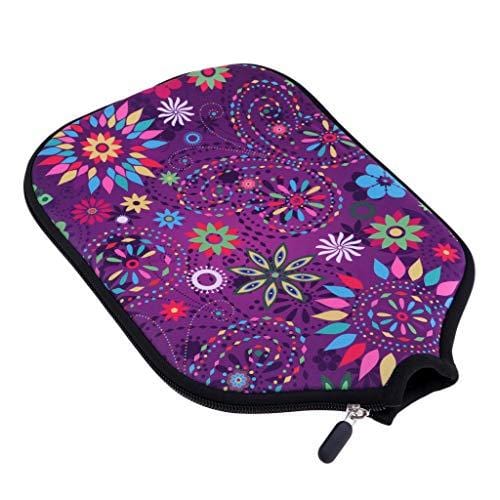 Homyl Lightweight Neoprene Single Pickleball Paddle Cover Holder Sleeve Case Protector A05