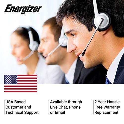 ENERGIZER 2000 Watt 12V Power Inverter, Dual 110V AC Outlets, Automotive Back Up Power Supply Car Inverter, Converts 120 Volt AC with 2 USB ports 2.4A Each