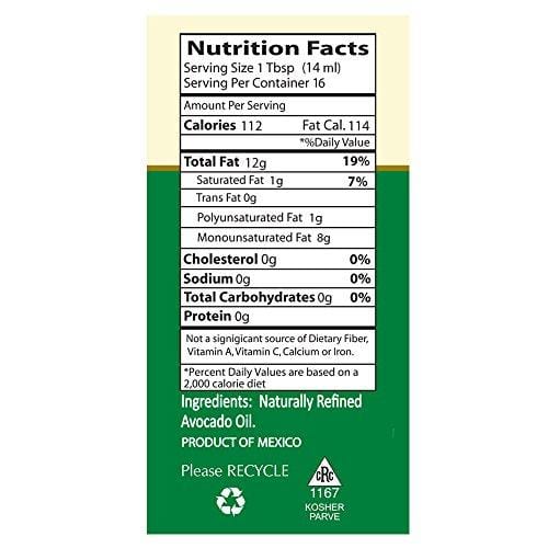 Kevala Avocado Oil, Refined, 8 Ounce
