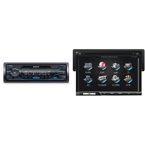 Sony DSXA415BT Digital Media Receiver with Bluetooth & Satellite Radio with Detachable 7-Inch Oversize LCD Touchscreen including Bluetooth 2.0