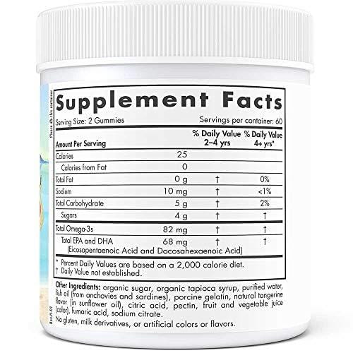 Nordic Naturals - Nordic Omega-3 Gummies, Supports Optimal Brain and Immune Function, 120 Count
