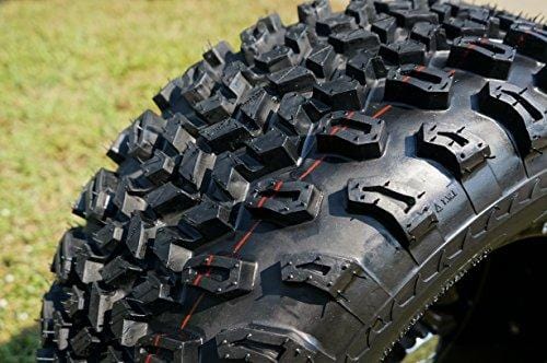 EZGO TXT Electric Golf Cart 2001-2013 6" STEELENG Lift Kit + 12" Steeleng Wheels and 23" All Terrain Tires - Set of 4 (GOLF CART NOT INCLUDED) [product _type] Golf Cart Tire Supply - Ultra Pickleball - The Pickleball Paddle MegaStore