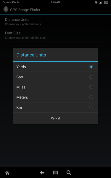 Golf GPS Range Finder Free