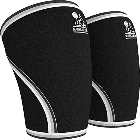 Nordic Lifting Unisex Knee Sleeves Small - Black (1 Pair)