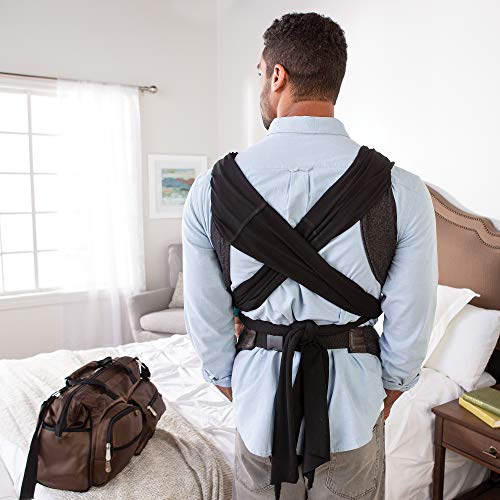 Boppy ComfyChic Baby Carrier, 4 Carrying Positions, Charcoal