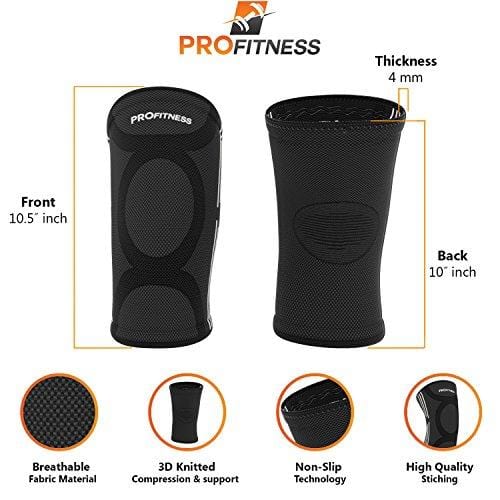 Running Accessories Women Golf Equipment and Accessories Zumba Accessories Copper Knee Sleeve Crossfit Knee Sleeves Men Knee Pain Relief Products Knee Wraps Running Accessories (White, S)