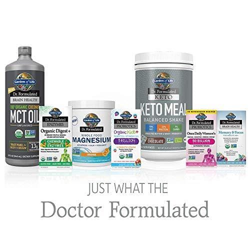 Garden of Life Dr. Formulated Probiotics for Women, Once Daily Women's Probiotics, 50 Billion CFU Guaranteed, 16 Strains, Shelf Stable, Gluten Dairy & Soy Free One a Day, Prebiotic Fiber, 30 Capsules