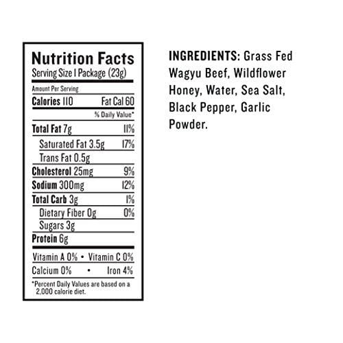 Epic Snack Strips, Wagyu Beef Steak, 0.8 oz. (10 Count)