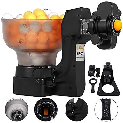 GDAE10 Table Tennis Robot,Automatic Ping Pong Ball Machine Training Ball Switch Automatic Ball Machine Training 36W (US Stock)