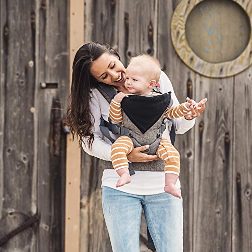 You+Me 4-in-1 Ergonomic Baby Carrier, 8 - 32 lbs (Grey Mesh)