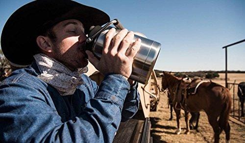 YETI Rambler Vacuum Insulated Stainless Steel Half Gallon Jug with MagCap, Stainless Steel