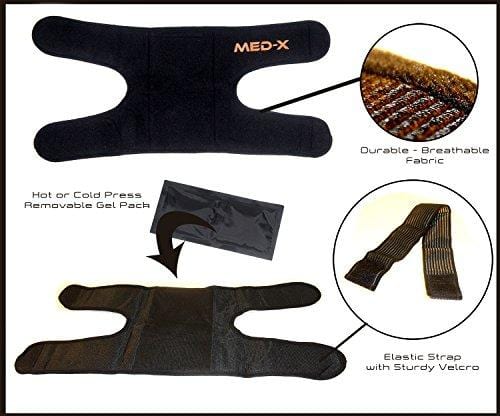 Shoulder Wrap Gel Ice Hot/Cold Pack for Shoulder Injury Pain Relief Therapy, Rotator Cuff, Rheumatoid Arthritis Treatment, Osteoarthritis, Bursitis, Tendinitis, AC Joint, Sports Injuries