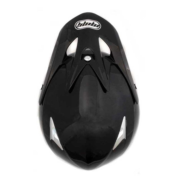 MMG Adult Motorcycle Helmet Off Road MX ATV Dirt Bike Motocross UTV, Shiny Black, Medium, Includes Goggles