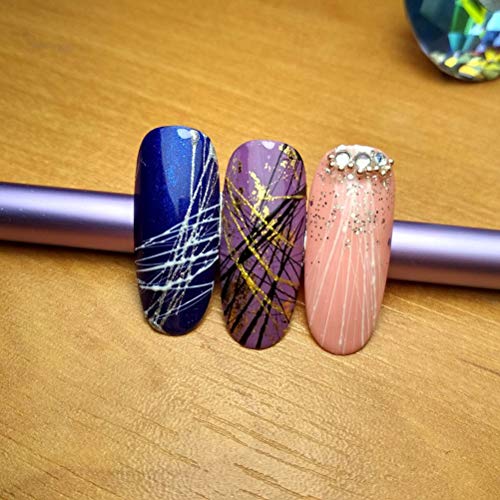 ROSALIND 5ml Spider Gel Nail Polish DIY Line Nail Art Wire Drawing Gel Lacquer 6pcs Set