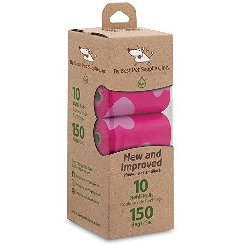 Scented Pet Waste/Poop Bag Refills - 150 Bags by Best Pet Supplies ...