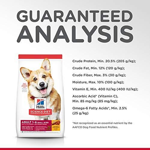 Hill's Science Diet Dry Dog Food, Adult, Small Bites, Chicken & Barley Recipe, 35 lb Bag