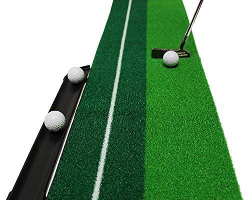 Get Out! | Putting Green Golf Mat with Putting Mat, Return, and Golf Balls – Outdoor & Indoor Putting Green Putting Aid [product _type] Get Out! - Ultra Pickleball - The Pickleball Paddle MegaStore