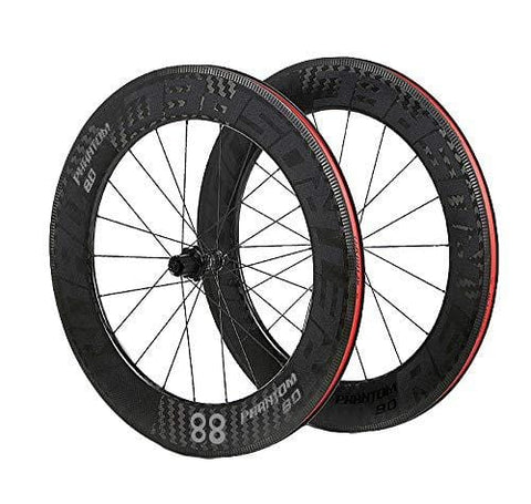 LIDAUTO 700C Road Bicycle WheelSet Cruise Cycling 4 Bearing Disc Brake Barrel Shaft 88mm Rim Carbon Fiber Wheel Hub,Gray
