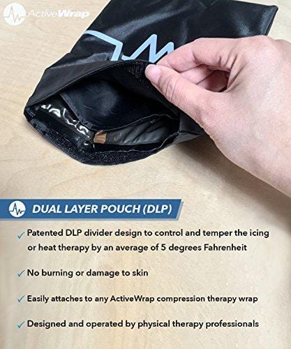 Ice / Heat Therapy Wrap For Left / Right Knees - Large / Xtra Large - Great For Knee Sprains, Strains, Tendonitis, Arthritis, And Swelling, - Hot / Cold Gel Packs Included
