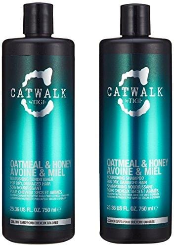 TIGI Catwalk Oatmeal & Honey Shampoo and Conditioner Tween Duo 2 x 750ml