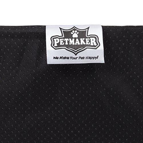 PETMAKER Orthopedic Sherpa Top Pet Bed with Memory Foam and Removable Cover 30x20.5x4 Brown