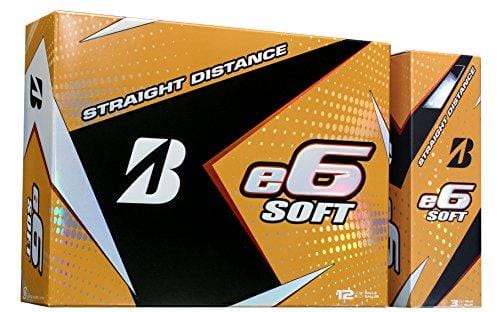 BRIDGESTONE GOLF e6 SOFT Golf Balls, White, Soft (Dozen Golf Balls) [product _type] Bridgestone Golf - Ultra Pickleball - The Pickleball Paddle MegaStore