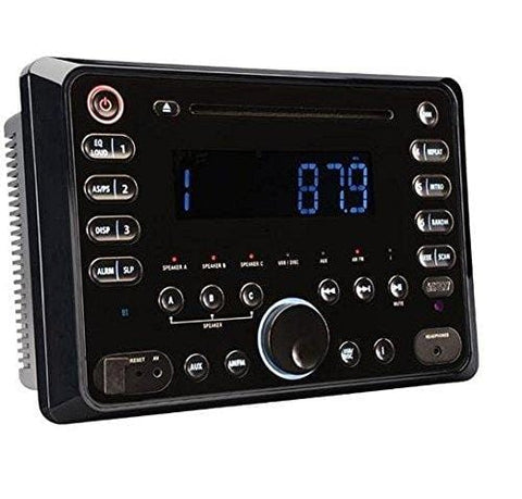 Magnadyne RV5090 AM/FM/CD/DVD/BT 120W Wall Mount Receiver with Remote Control