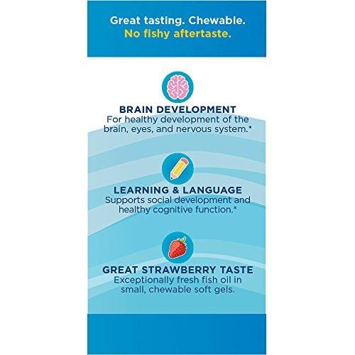 Nordic Naturals - Children's DHA, Healthy Cognitive Development and Immune Function, 360 Soft Gels