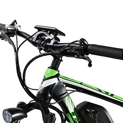 Cyrusher XF800 Fat Tire Electric Bike 1000W 48V Mens Mountain Bike Snow Ebike 26inch Bicycle Full Suspension Fork Hydraulic Brakes