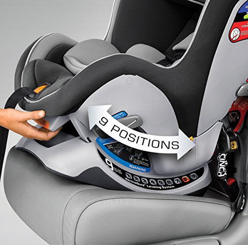 Chicco NextFit iX Convertible Car Seat, Firecracker