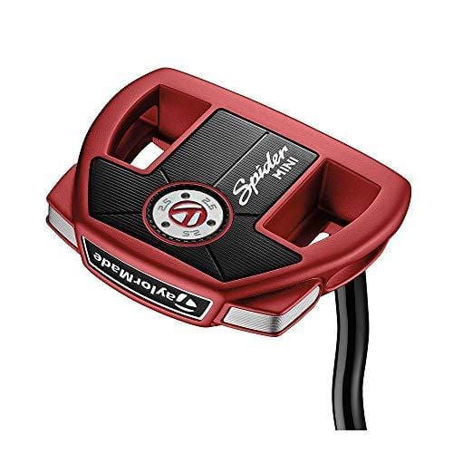 TaylorMade Golf Spider Mini Red Putter (Right Hand, Double Bend, 34 Inches)