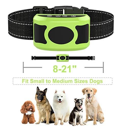Valoin US Anti Barking Collar,2019 Newest Rechargeable Waterproof Dog Bark Collar for All Dogs with Beep Vibration No Shock Modes