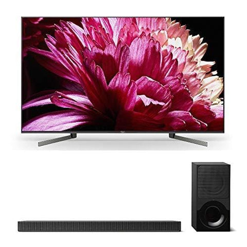 Sony XBR55X950G 55" BRAVIA 4K Ultra HD HDR Smart TV (2019 Model) with Sony X9000F 2.1ch Sound bar with Dolby Atmos & Wireless Subwoofer