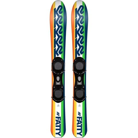 K2 Fatty Rocker Skiboards Snowblades 88cm with Ski Boot Bindings 2019