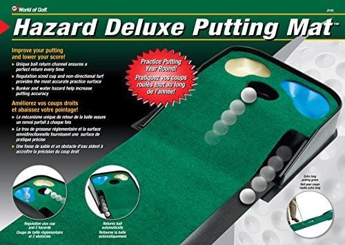 JEF World Of Golf Hazard Deluxe Putting Mat [product _type] JEF WORLD OF GOLF - Ultra Pickleball - The Pickleball Paddle MegaStore