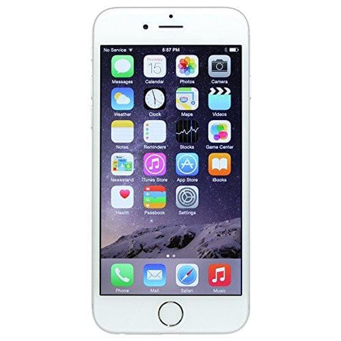Apple iPhone 6 Plus, Fully Unlocked, 64GB - Silver (Renewed)