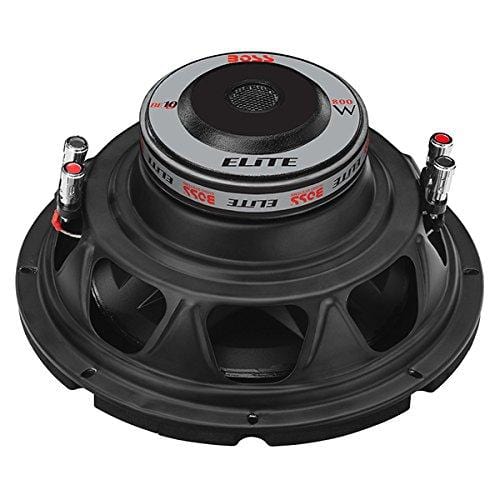 BOSS Audio Systems Elite BE10D 10 Inch Car Subwoofer - 800 Watts Maximum Power, Dual 4 Ohm Voice Coil