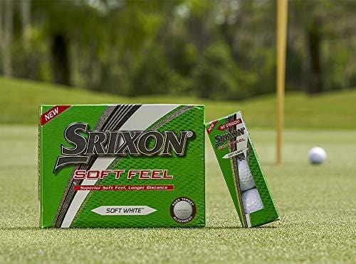 Srixon Soft Feel Golf Balls, White (One Dozen)