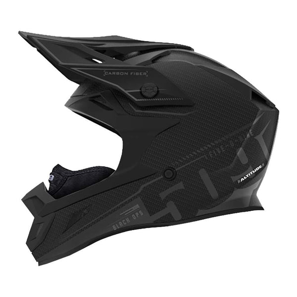 509 Altitude Carbon Fiber Helmet with Fidlock (Black Ops - Large)